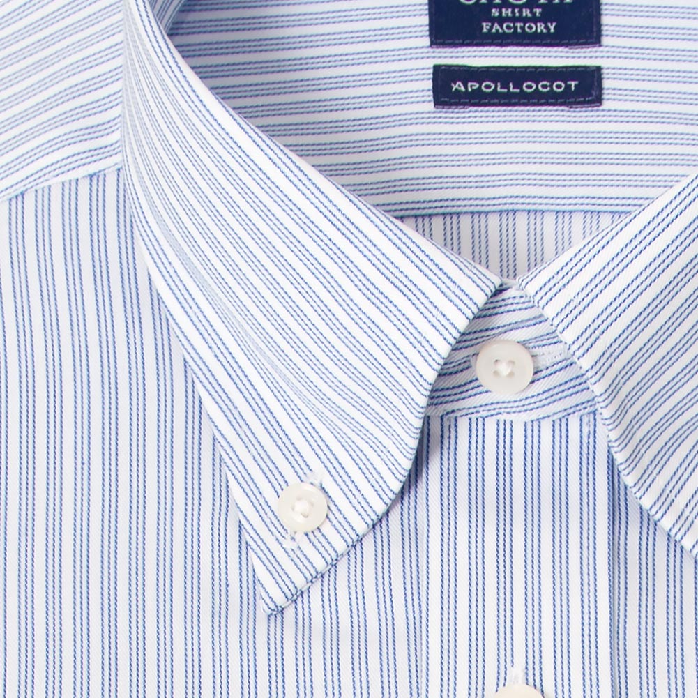 CHOYA SHIRT FACTORY 日清紡アポロコット 長袖 ワイシャツ メンズ 形態