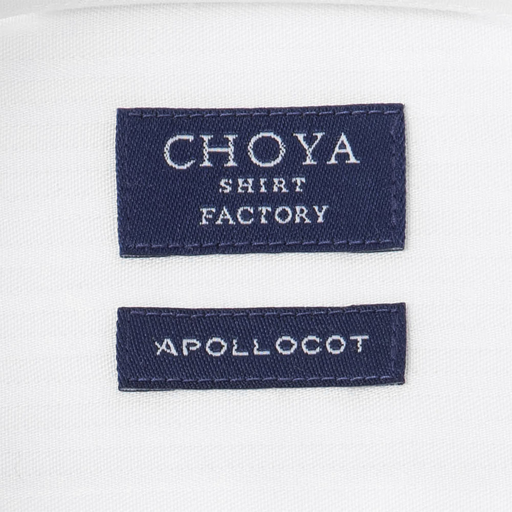 CHOYA SHIRT FACTORY 日清紡アポロコット 長袖 ワイシャツ メンズ 形態