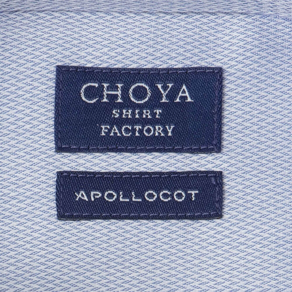 CHOYA SHIRT FACTORY 日清紡アポロコット 長袖 ワイシャツ メンズ 形態