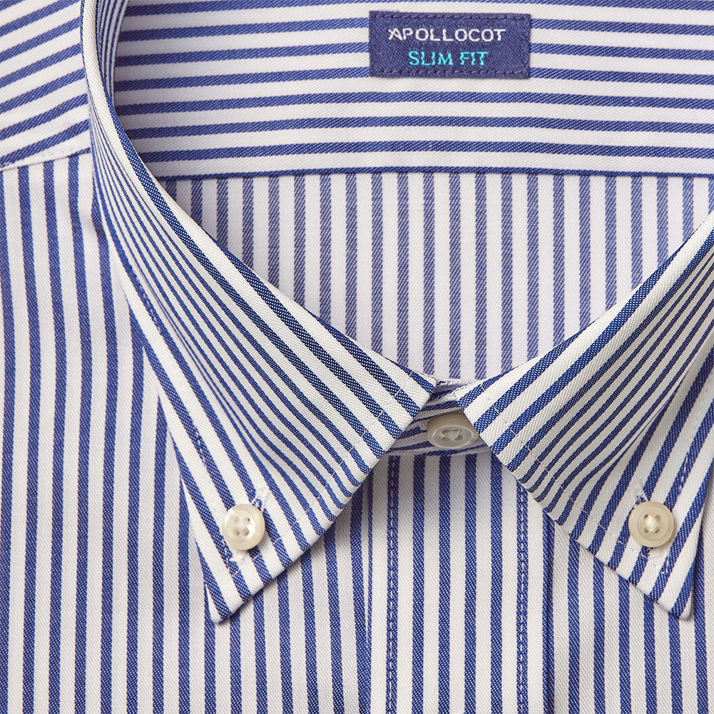 CHOYA SHIRT FACTORY 日清紡アポロコット スリムフィット 長袖