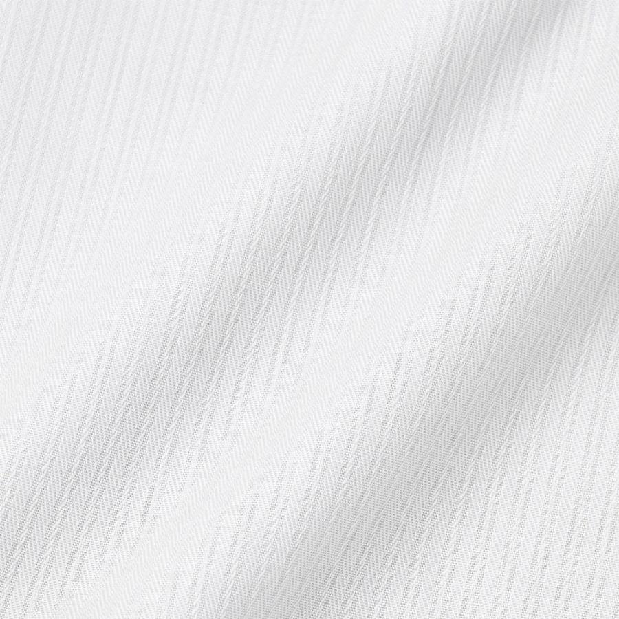 日清紡アポロコット スリムフィット 長袖 ワイシャツ メンズ 形態安定加工 ホワイト 白 ドビー セミワイドカラー | 綿100％ CH_2401FS｜ss1946｜03