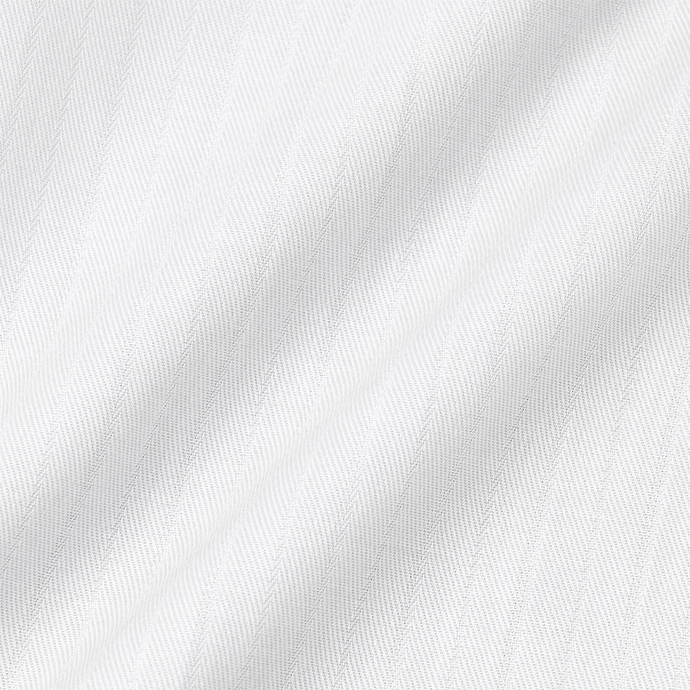 日清紡アポロコット スリムフィット 長袖 ワイシャツ メンズ 形態安定加工 ホワイト 白 ドビー スナップダウン | 綿100％ CH_2401FS｜ss1946｜03
