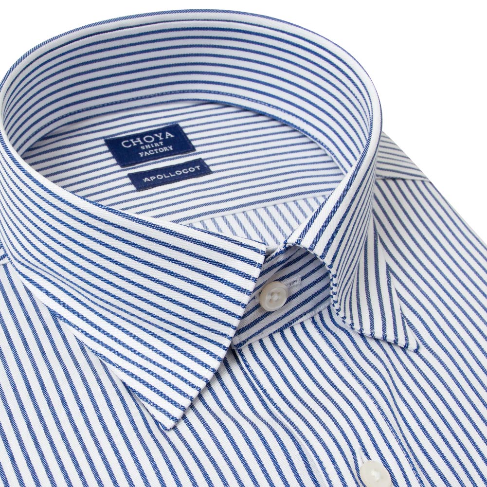 CHOYA SHIRT FACTORY 日清紡アポロコット 長袖 ワイシャツ メンズ 綿