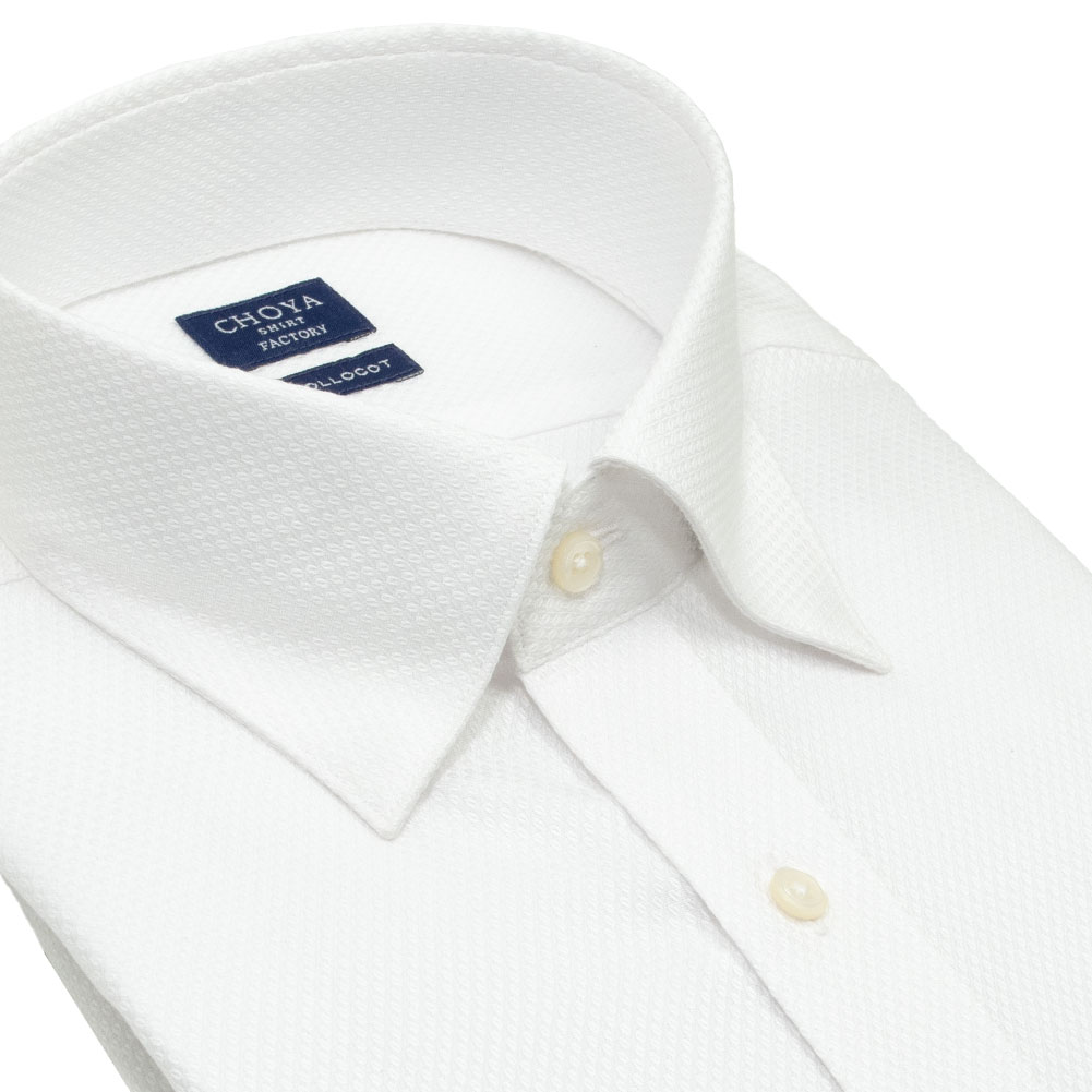 CHOYA SHIRT FACTORY 日清紡アポロコット 長袖 ワイシャツ メンズ 形態