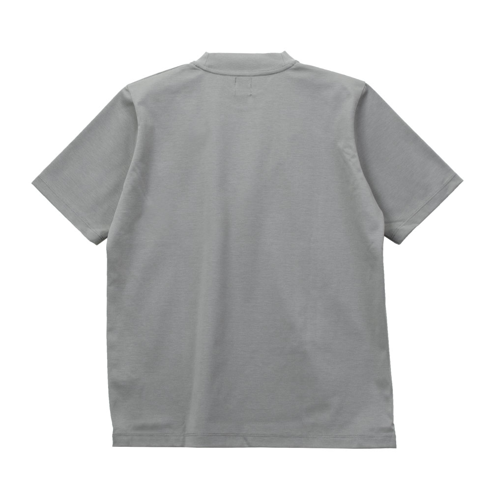 CHOYA SHIRT FACTORY Tシャツ 半袖 綿100% グレー カジュアル オフィス