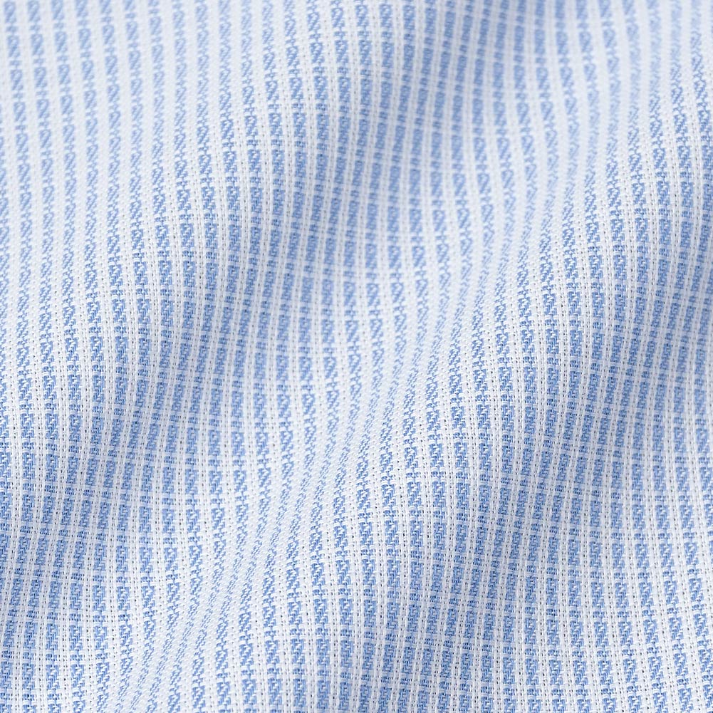 CHOYAシャツ Yシャツ 日清紡アポロコット 半袖ワイシャツ メンズ 形態安定 ノーアイロン ノンアイロン 綿100%  高級 上質 青 ブル CH_2401FS｜ss1946｜03