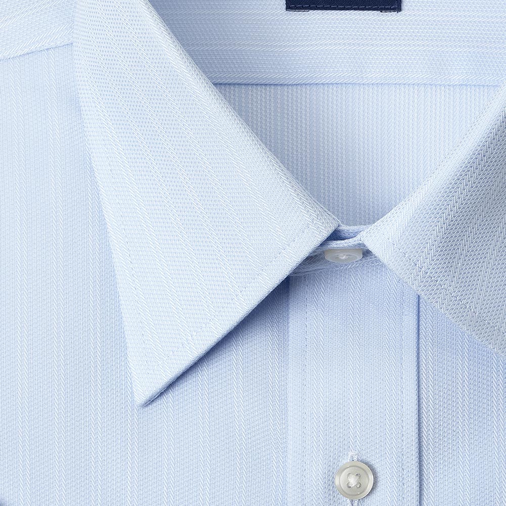 CHOYA SHIRT FACTORY 日清紡アポロコット 半袖 ワイシャツ メンズ形態