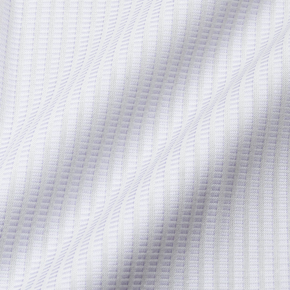 半袖シャツ ワイシャツ メンズ 綿100％ 形態安定加工 パープル 紫 ドビー スナップダウン CHOYA CONTEMPORARY【CLN605-260】 半袖シャツ ワイシャツ メンズ 綿100％ 形態安定加工 パープル 紫