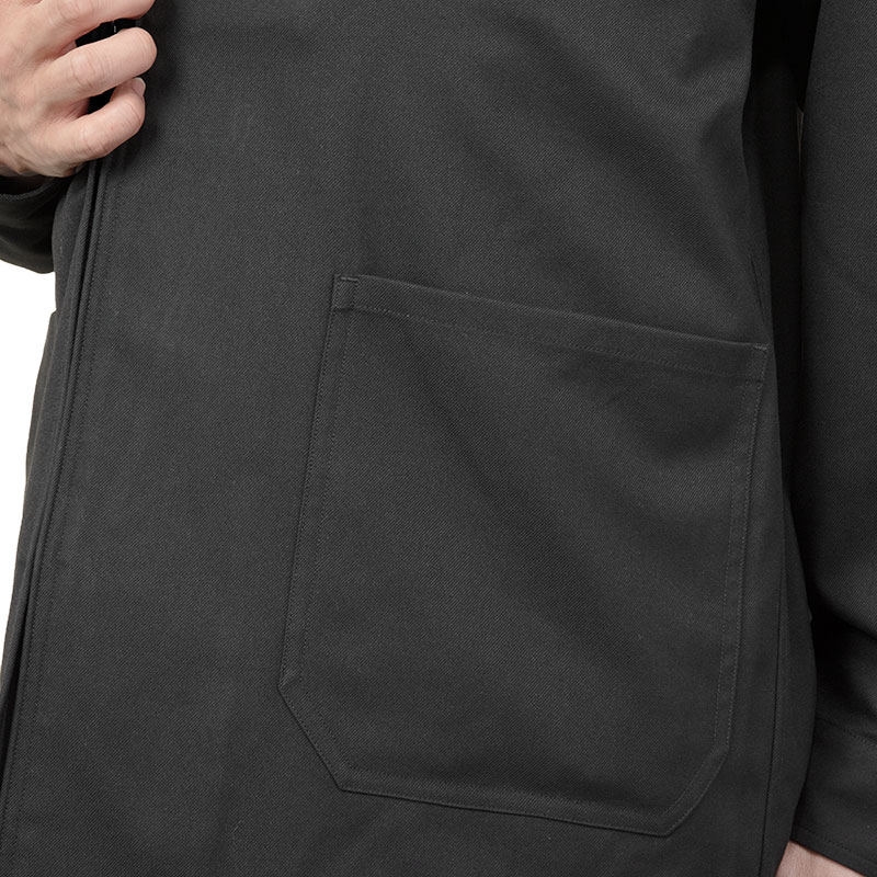 CHOYA SHIRT FACTORY カバーオール ジャケット カジュアル ブラック 黒