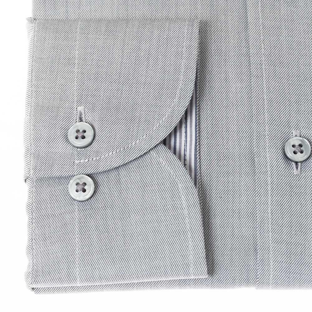 LORDSON by CHOYA 長袖 ワイシャツ メンズ 形態安定加工 ハケメ エンド