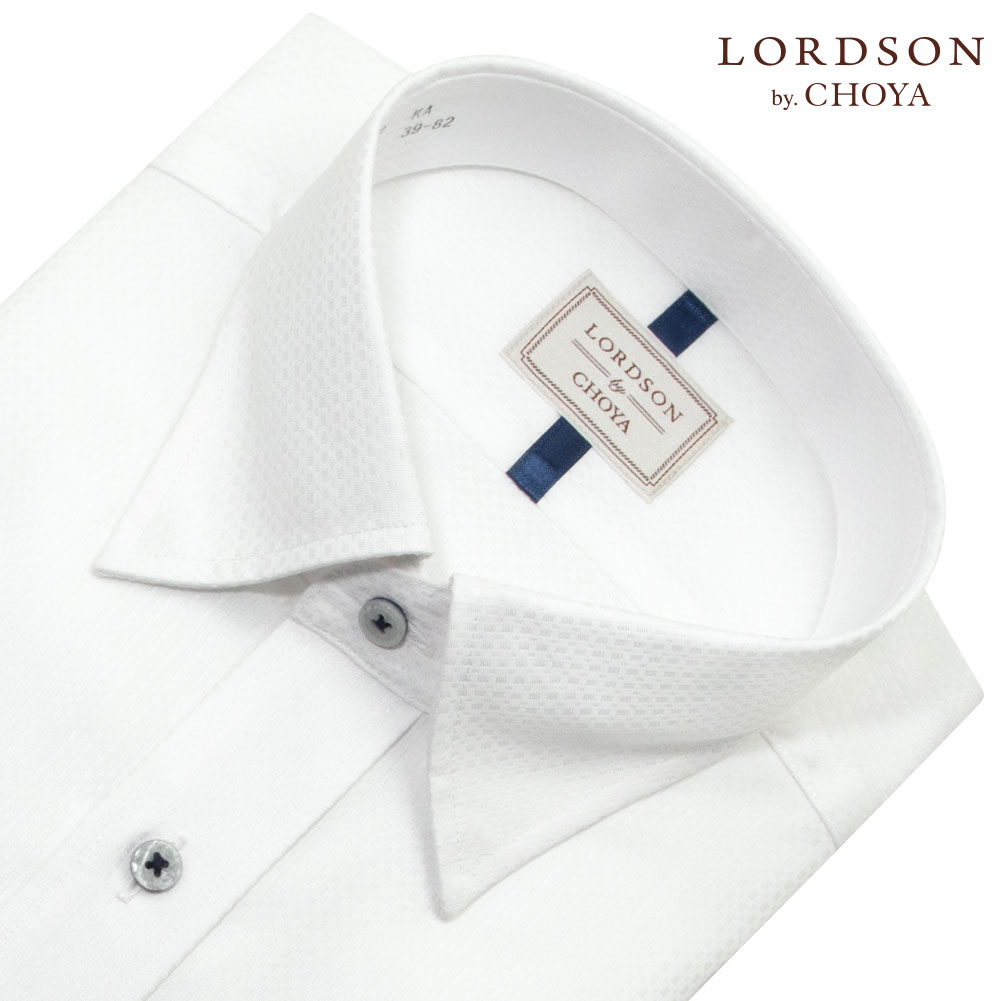 LORDSON by CHOYA ロードソン 長袖 ワイシャツ メンズ 形態安定加工
