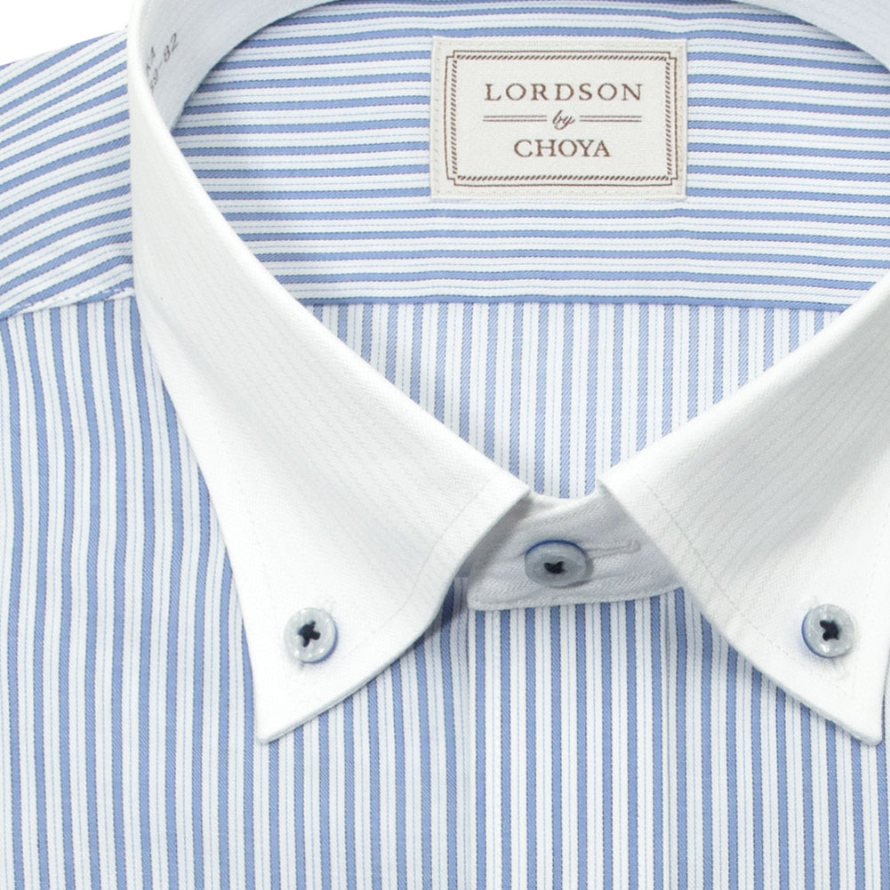 LORDSON by CHOYA ロードソン 長袖 ワイシャツ メンズ 形態安定加工