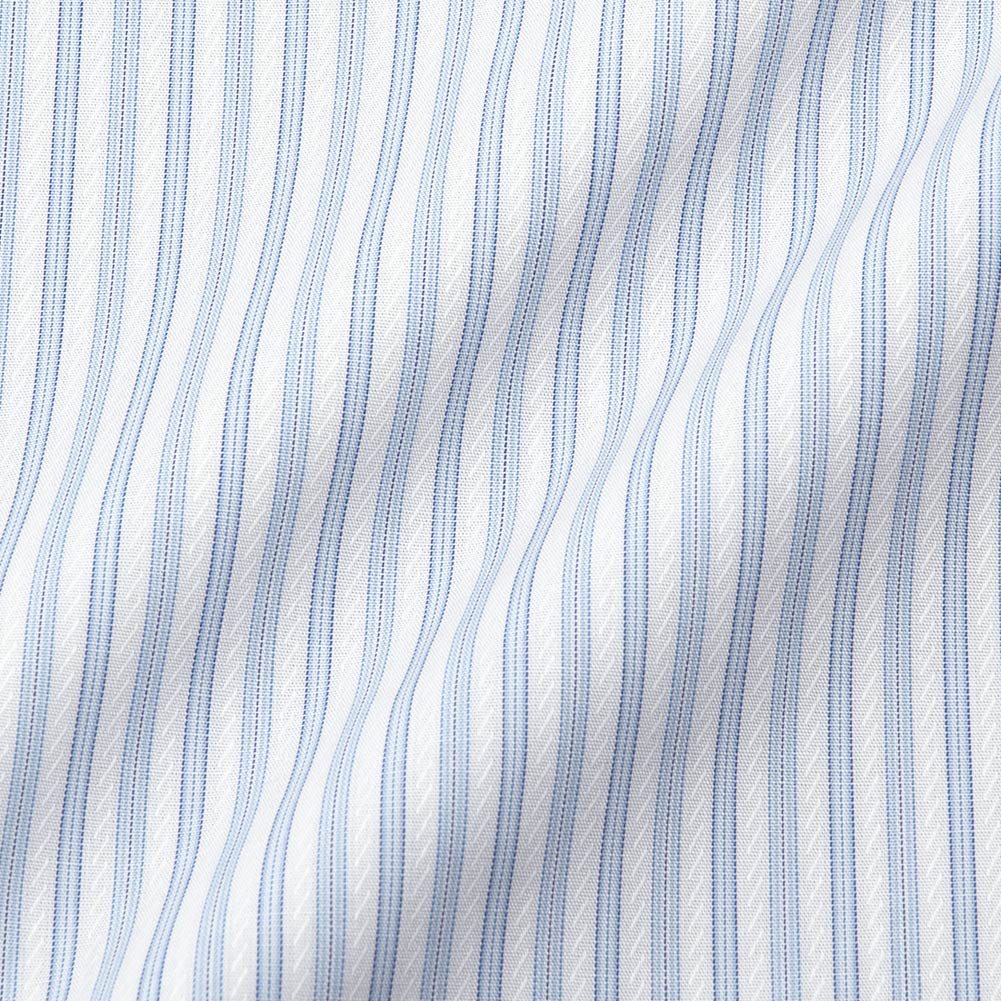 LORDSON by CHOYA 半袖 ワイシャツ メンズ 夏 形態安定加工 ブルー