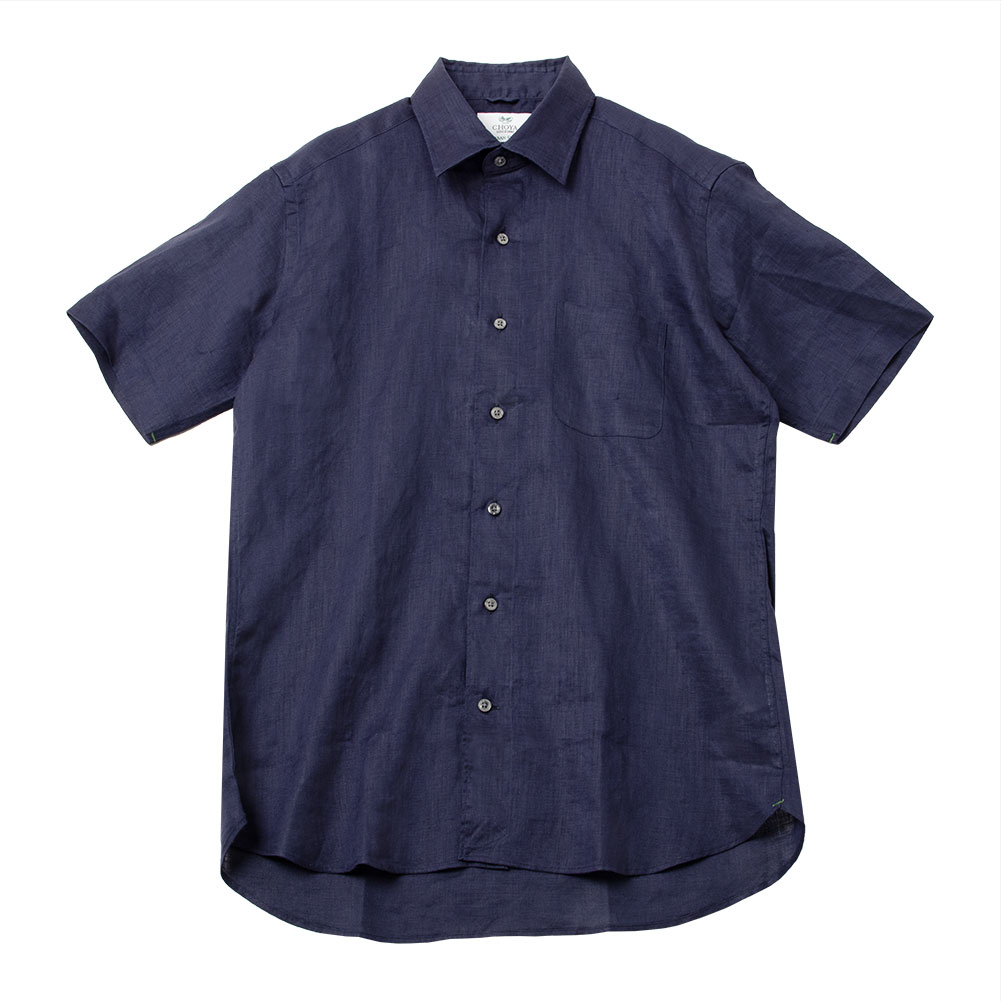 シャツステーション CHOYA URBAN STYLE カジュアルシャツ ネイビー 紺 