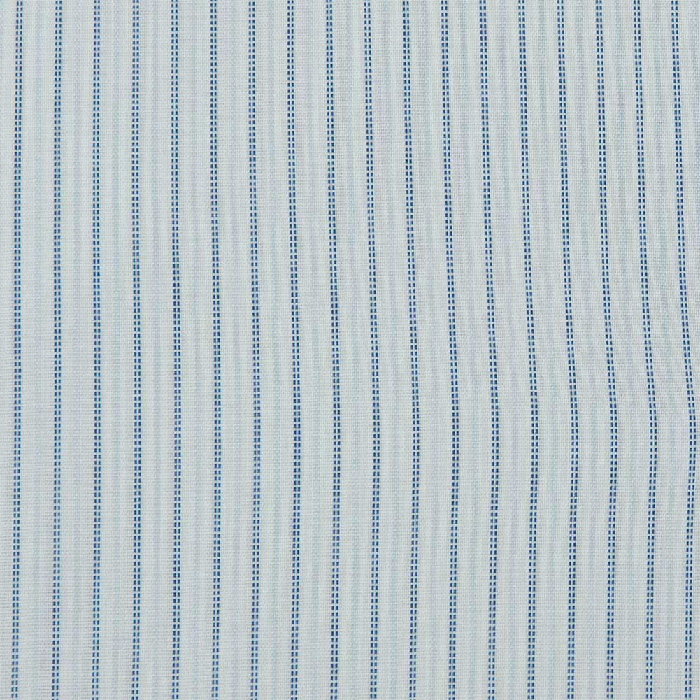 送料無料 ワイシャツ メンズ クールビズ 半袖 形態安定 接触冷感 ワイドカラー ブルー ストライプ ST_2406CL ST_TSRC 20par｜ss1946｜03