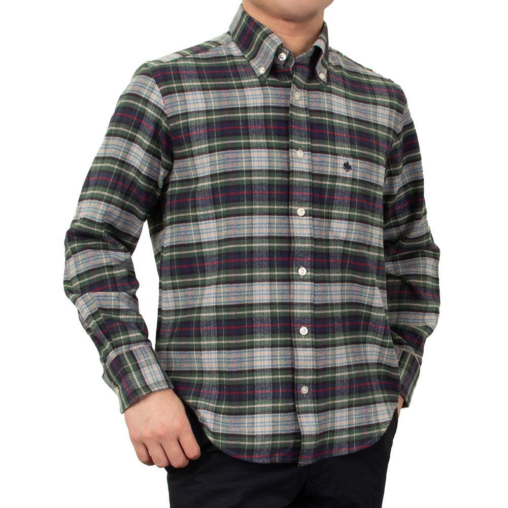 CHOYA URBAN STYLE サマーニット ニットポロシャツ 半袖 夏 グリーン