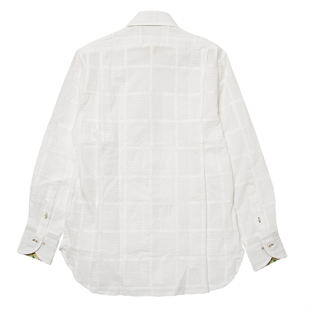 レザレクション パッカブルシャツ ホワイト XL サークルチュニックシャツ ハン・キム セレクション | ホワイト