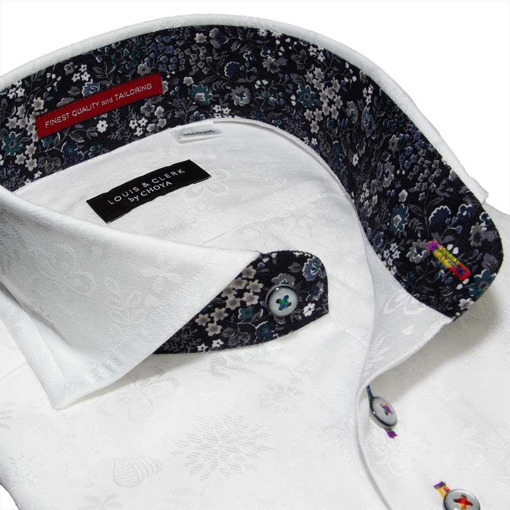 LOUIS&CLERK（ルイスアンドクラーク） 綿100% 長袖 レギュラーフィット