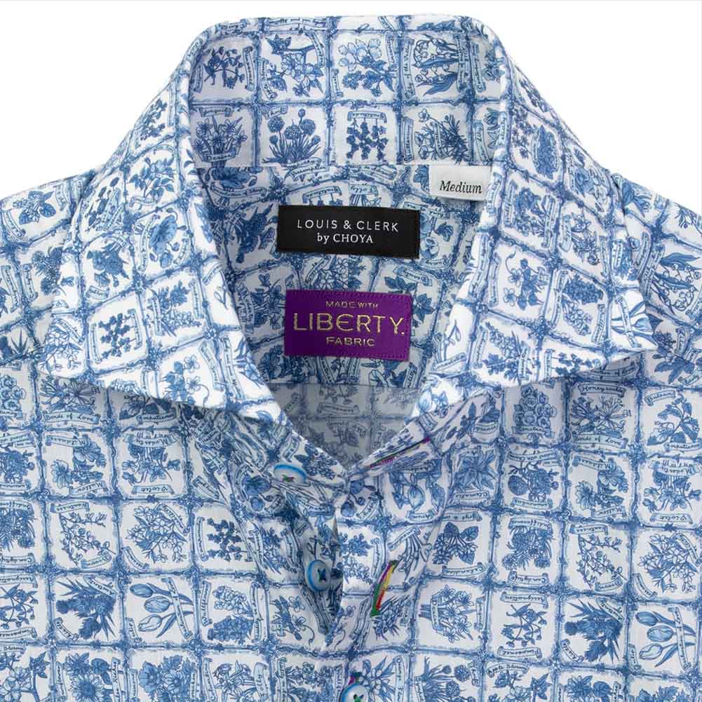 リバティプリント ランゲージ･オブ･フラワーズ タナローン ＜LANGUAGE OF FLOWERS【RLD924-551】 LOUIS&CLERK（ルイスアンドクラーク） リバティプリント ランゲージ