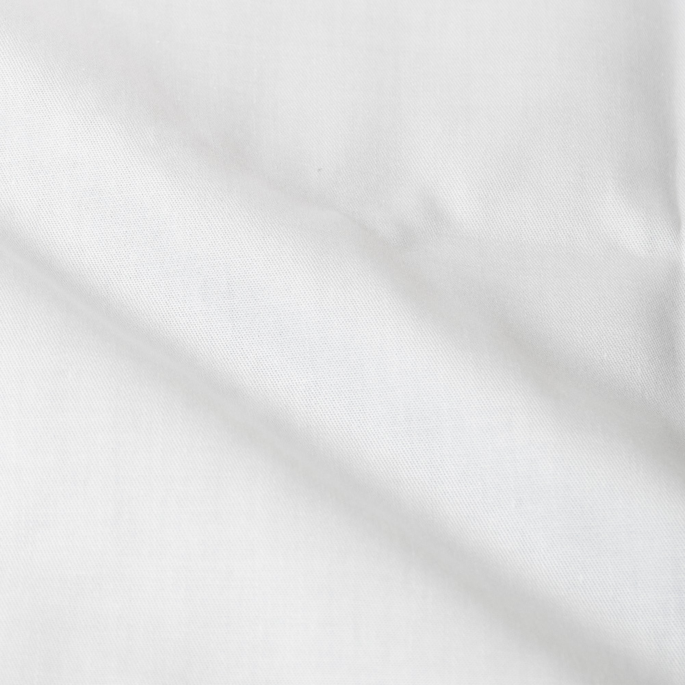 ワイシャツ ノーアイロン ノンアイロン 綿100％ 形態安定 長袖 ホワイト 白無地 ブロード セミワイドカラー ホワイト 標準 シャツハウス SH_2401FS｜ss1946｜03