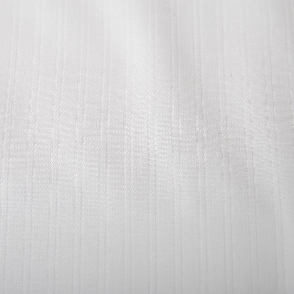 ワイシャツ 形態安定 長袖 ホワイト 白ドビーストライプ カッタウェイ 標準 シャツハウス メンズ ドレスシャツ｜ss1946｜03
