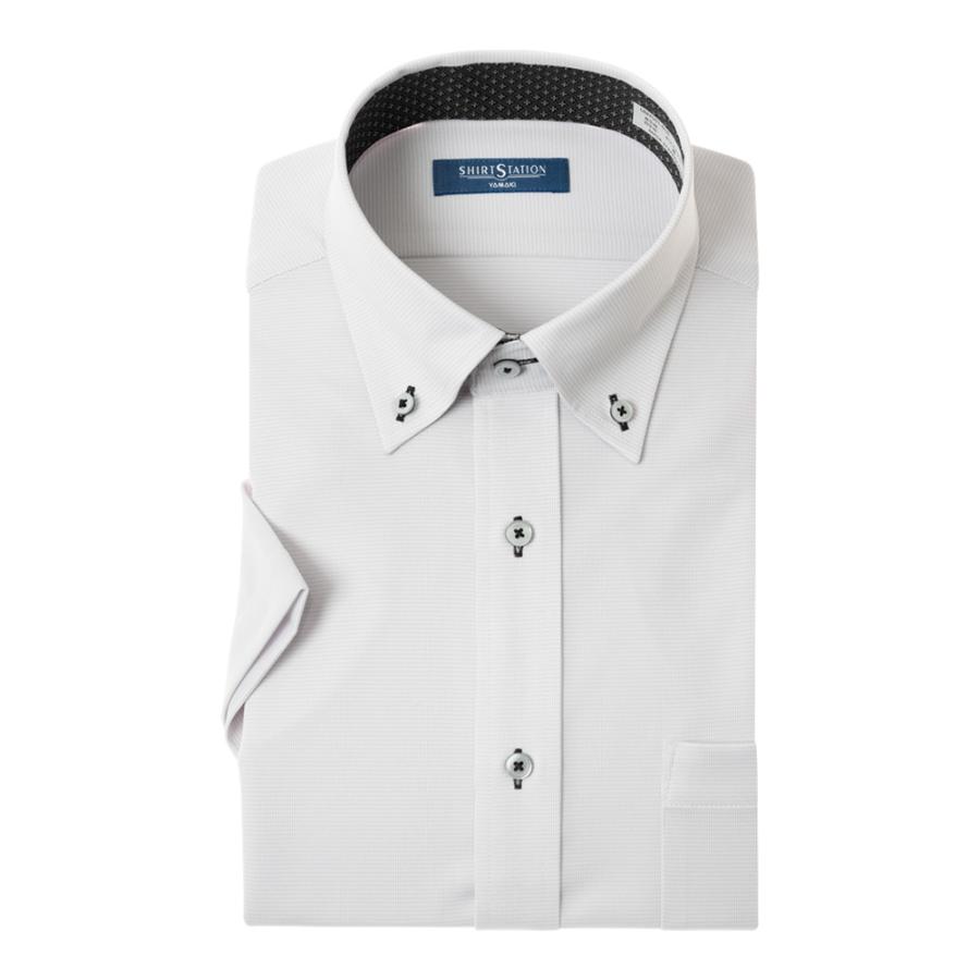 別格ノーアイロンシャツ 単品1枚 半袖 ワイシャツ ニットシャツ 形態安定Yシャツ ST2305ft ワイシャツ 