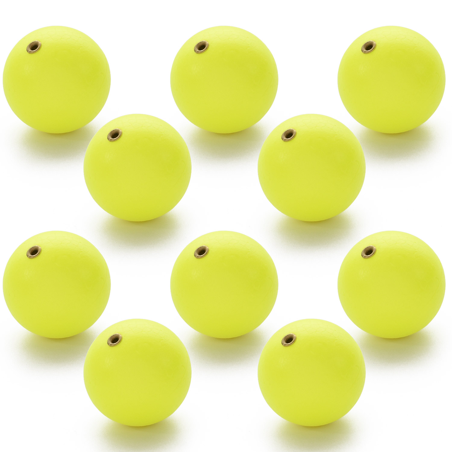 ESFUERZO(エスフエルソ) 発泡ウキ シモリ玉 フロート 中通し ぶっ込み