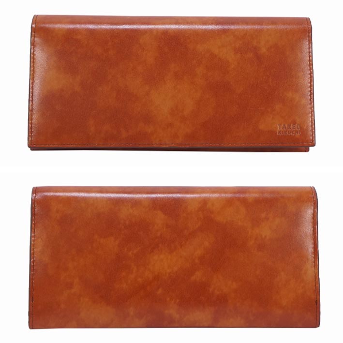 【新品未使用】TAKEO KIKUCHI 牛革 長財布 キャメルブラウン 箱付 新品未使用】TAKEO KIKUCHI 牛革 長財布 キャメルブラウン 箱付 楽天