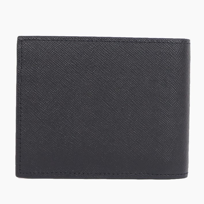 カステルバジャック 定価18700円 黒 二つ折り財布 牛革 レザー ウプラ カステルバジャック 定価18700円 黒 二つ折り財布 牛革 レザー