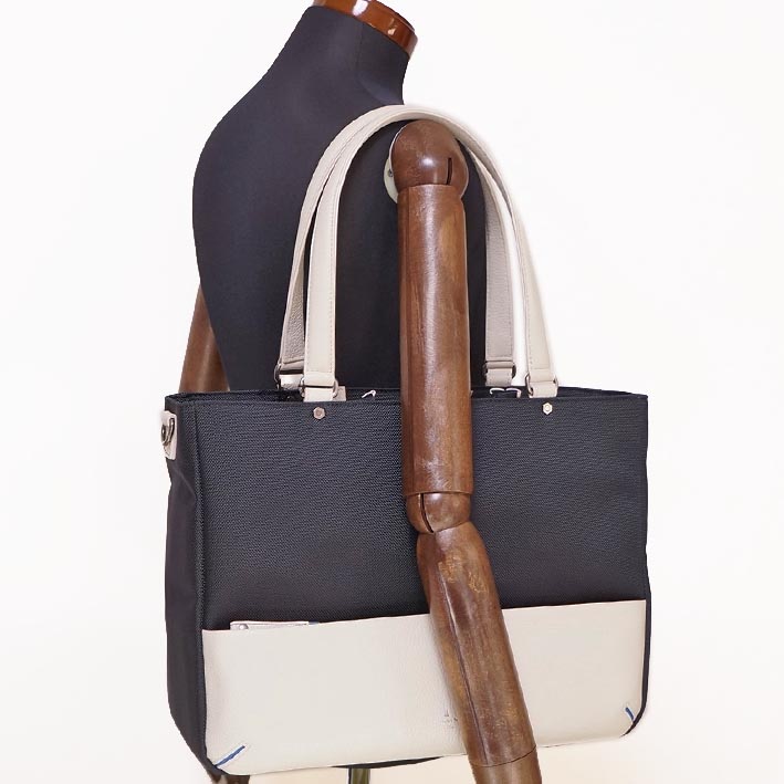LANVIN en Bleu ランバンオンブルー 3WAY トートバッグ A4 ホライゾン