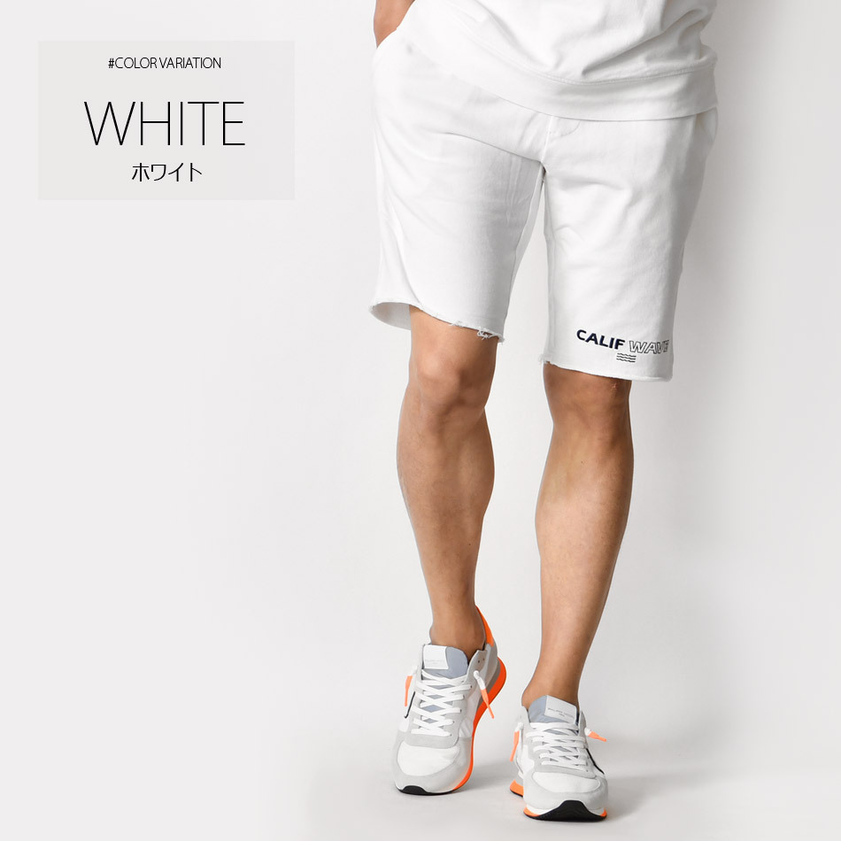 ハーフパンツ メンズ ショートパンツ セットアップ(別売) 膝丈 膝上丈 ストリート サーフ ビター 韓国ファッション 白 黒 ホワイト グレー ブラック M L XL | EVOLUTION | 01