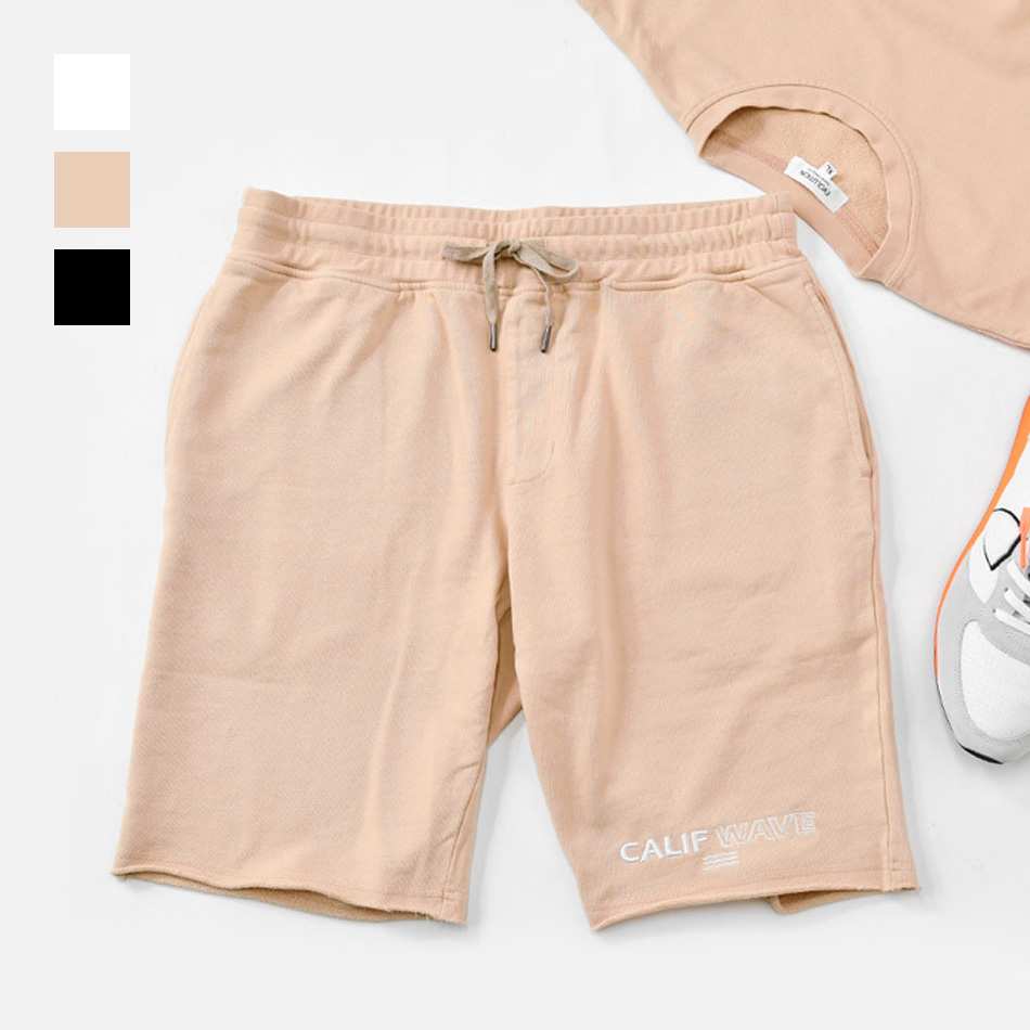 ハーフパンツ メンズ ショートパンツ セットアップ(別売) 膝丈 膝上丈 ストリート サーフ ビター 韓国ファッション 白 黒 ホワイト グレー ブラック M L XL | EVOLUTION