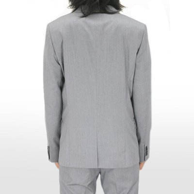 スーツ メンズ セットアップ 上下セット スリム 細め タイト 総裏 グレー チャコール ブラック |  | 04