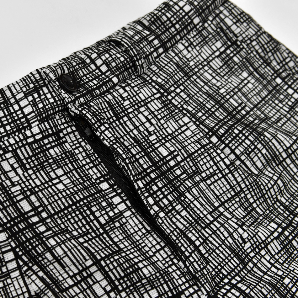 テーパードパンツ メンズ アンクルパンツ イージーパンツ 春夏秋冬 スリム タイト 細め 総柄 綺麗め モード BITTER お兄 総柄 グレー ブラック 黒 M L XL 31103 | EVOLUTION | 12