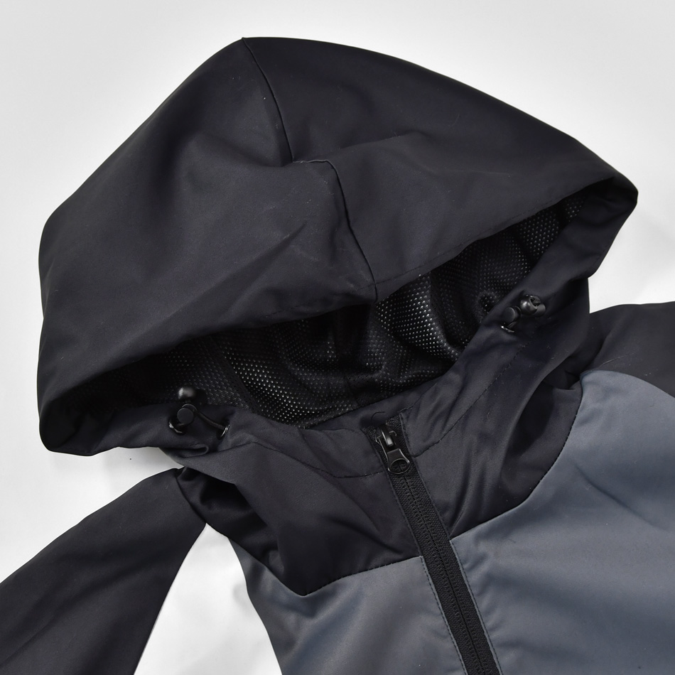 マウンテンパーカー メンズ マンパー ウィンドブレーカー 春秋冬 撥水 ロゴ アウトドア 釣り キャンプ ゴルフウエア ストリート 白 黒 ホワイト ブラック M L XL | EVOLUTION | 10