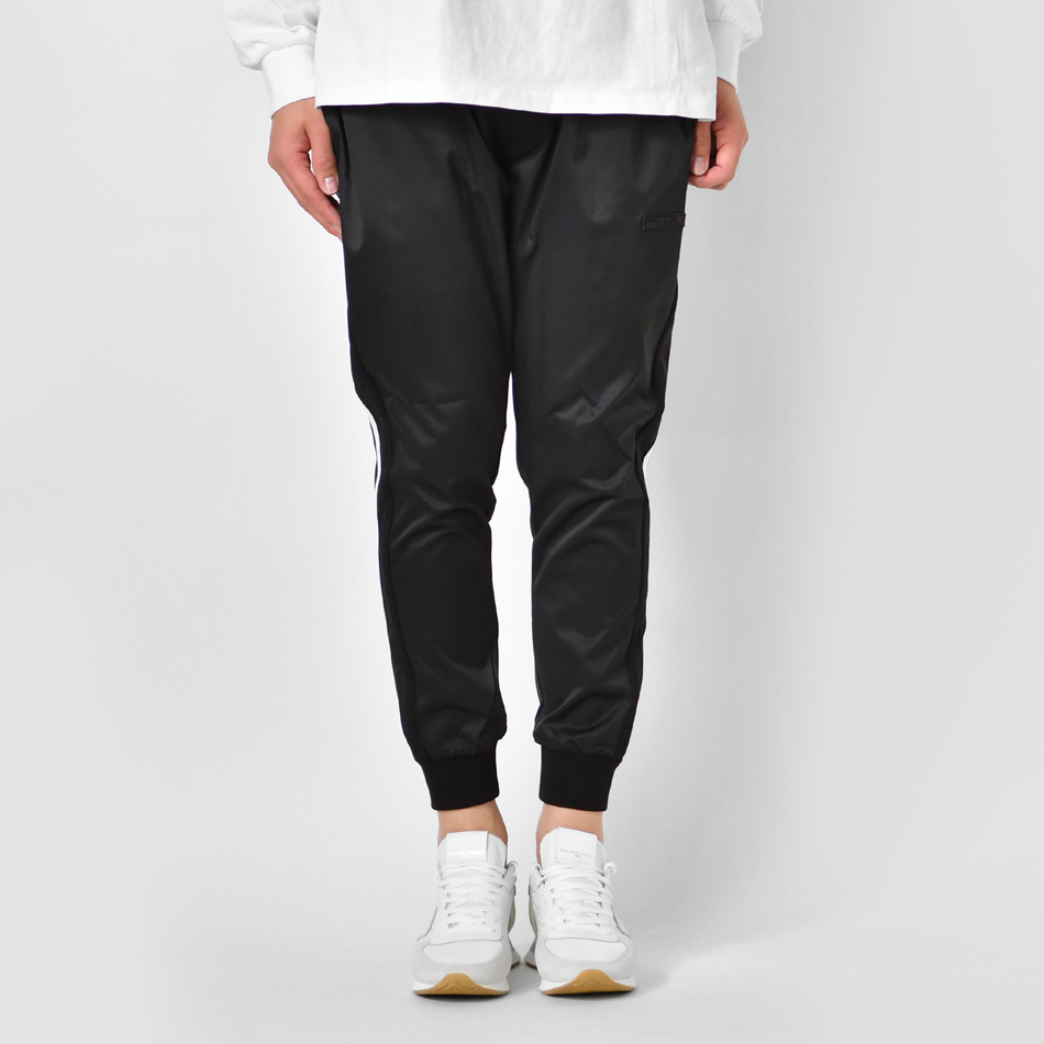 ジョガーパンツ メンズ ロゴ サイドライン ゴルフウエア アウトドア サーフ オラオラ系 ビター ゴルフウエア 春夏秋冬 撥水加工 白 黒 ホワイト ブラック M L XL | EVOLUTION | 08