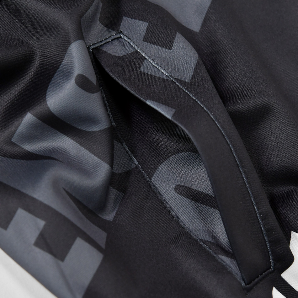 トラックジャケット メンズ ロゴ プリント 春秋冬 モード ゴルフウエア サーフ ビター系 オラオラ系 ストリート系 紺 黒 ライトグレー ネイビー ブラック M L XL | EVOLUTION | 13