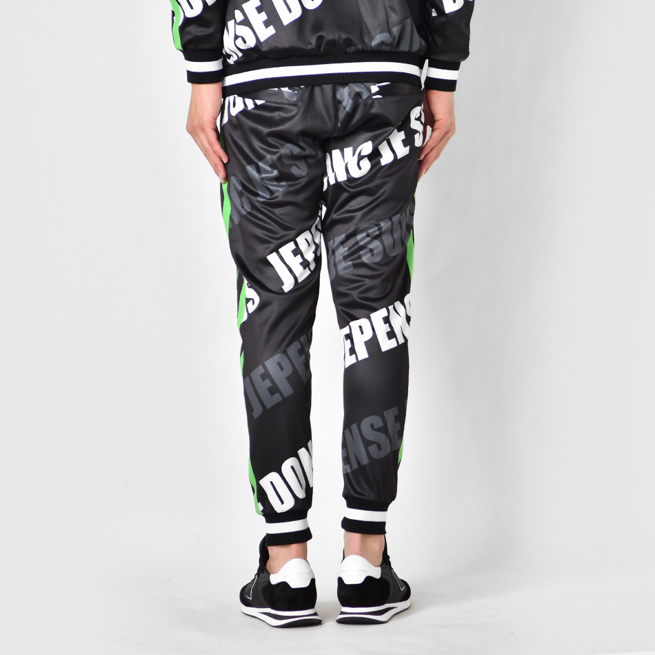 ジョガーパンツ メンズ スウェットパンツ ポンチ 総柄 ロゴ ストリート系 サーフ系 ビター系 オラオラ系 春夏秋冬 ライトグレー ブラック ネイビー 紺 黒 M L XL | EVOLUTION | 11