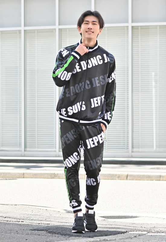 ジョガーパンツ メンズ スウェットパンツ ポンチ 総柄 ロゴ ストリート系 サーフ系 ビター系 オラオラ系 春夏秋冬 ライトグレー ブラック ネイビー 紺 黒 M L XL | EVOLUTION | 08