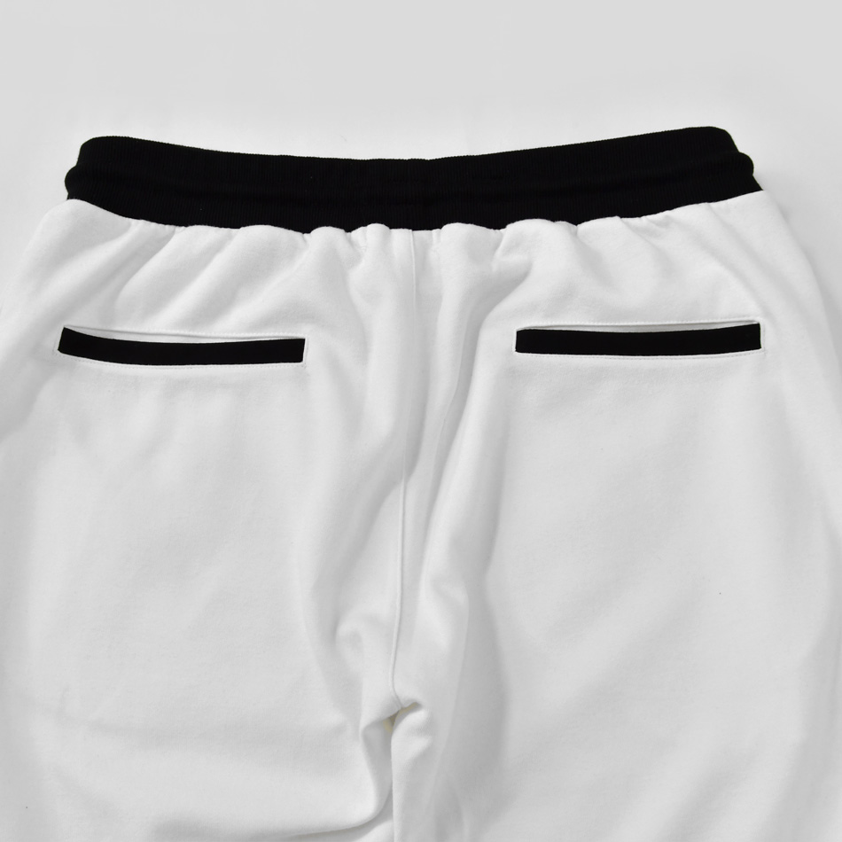 ジョガーパンツ メンズ スウェットパンツ ポンチ ロゴ 春夏秋冬 ストリート サーフ ビター オラオラ系 ゴルフウエア 白 黒 ホワイト ブラック M L XL | EVOLUTION | 11