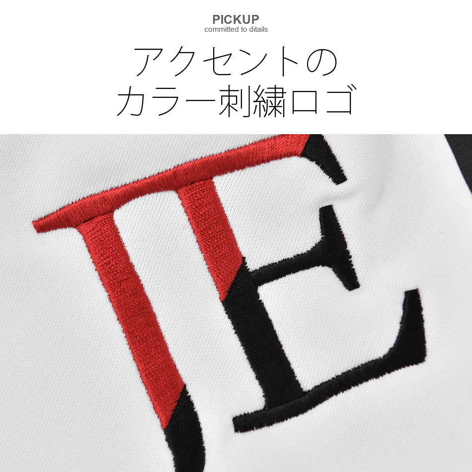 ハーフパンツ メンズ ショートパンツ ロゴ 刺繍 ポンチ モード オラオラ系 お兄系 ジムウエア ゴルフウエア スポーツ 春夏秋 白 黒 ホワイト ブラック M L XL | EVOLUTION | 03