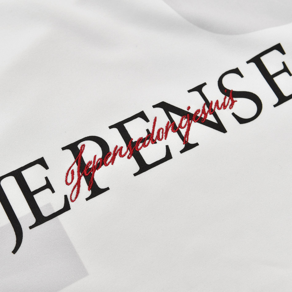 tシャツ メンズ 半袖 ロゴ 刺繍 ポンチ クルーネック モード オラオラ系 お兄系 ジムウエア ゴルフウエア 春夏秋 白 黄色 黒 ホワイト イエロー ブラック M L XL | EVOLUTION | 16