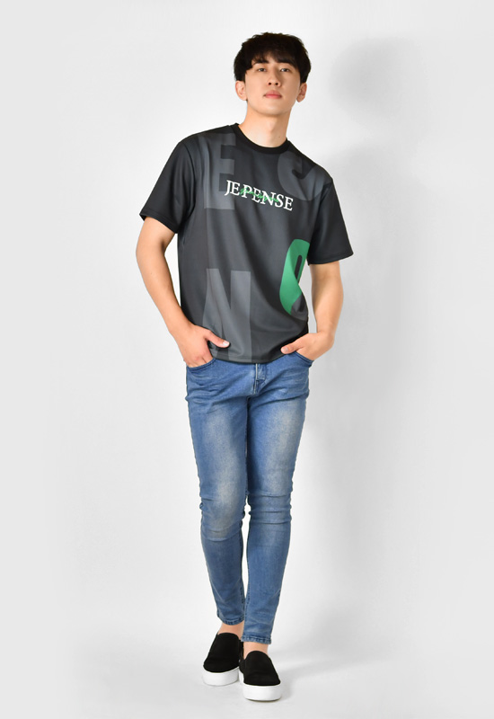 tシャツ メンズ 半袖 ロゴ 刺繍 ポンチ クルーネック モード オラオラ系 お兄系 ジムウエア ゴルフウエア 春夏秋 白 黄色 黒 ホワイト イエロー ブラック M L XL | EVOLUTION | 12