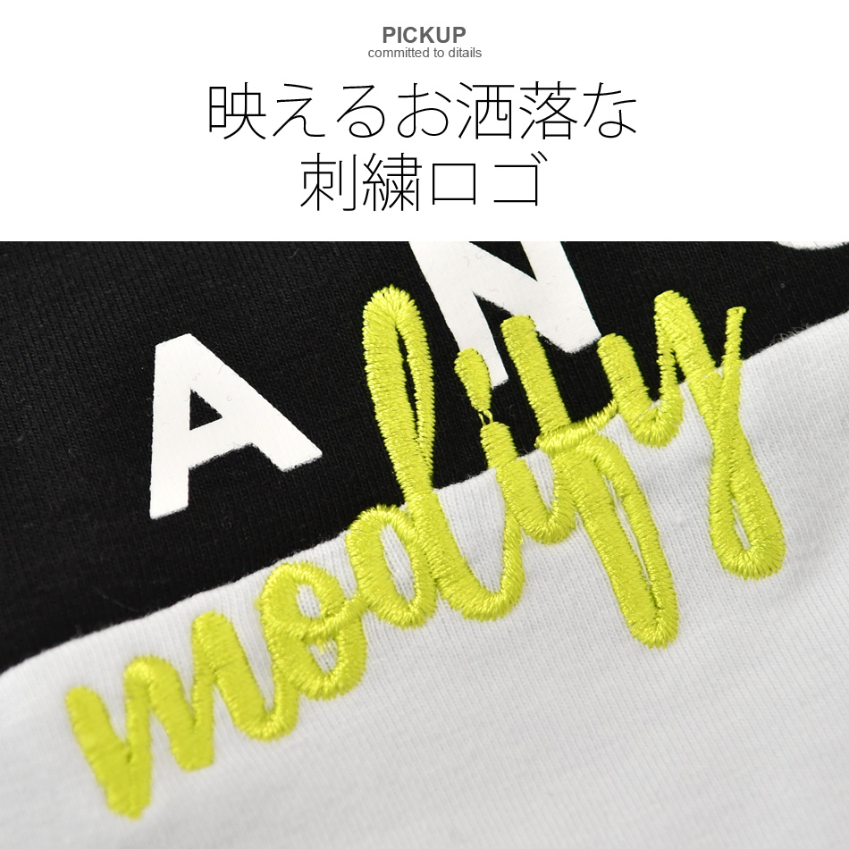 Tシャツ メンズ 半袖 ロゴ プリント 刺繍 クルーネック 春夏秋 ストリート サーフ モード系 ビター系 オラオラ系 ゴルフウエア 白 黒 ホワイト ブラック M L XL | EVOLUTION | 03