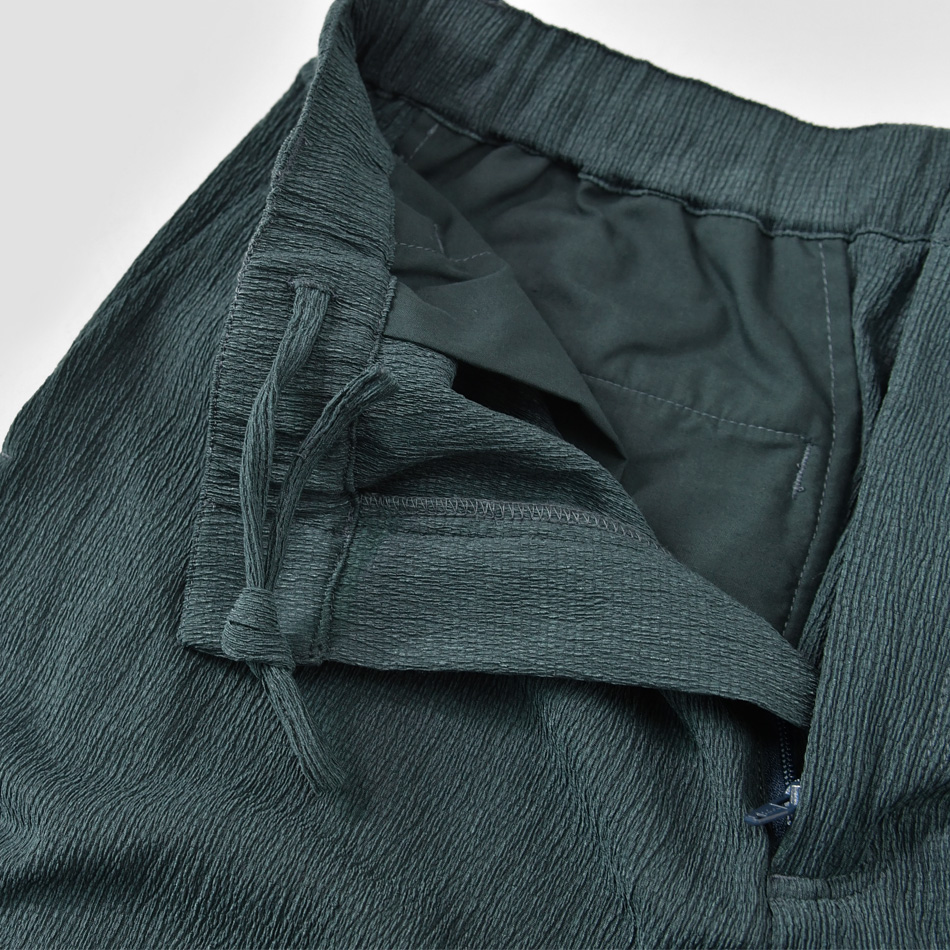 パンツ メンズ イージーパンツ テーパードパンツ 薄手 セットアップ(別売) 楊柳 春夏秋 モード 韓国ファッション アイボリー グリーン ブラック 白 黒 M L XL | EVOLUTION | 21