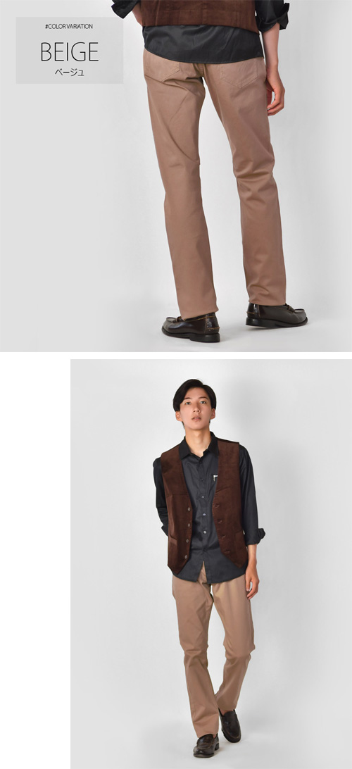 ポケット付き　チノパン サイズ01 EVOLUTION（エボリューション） カラーパンツ チノパン メンズ