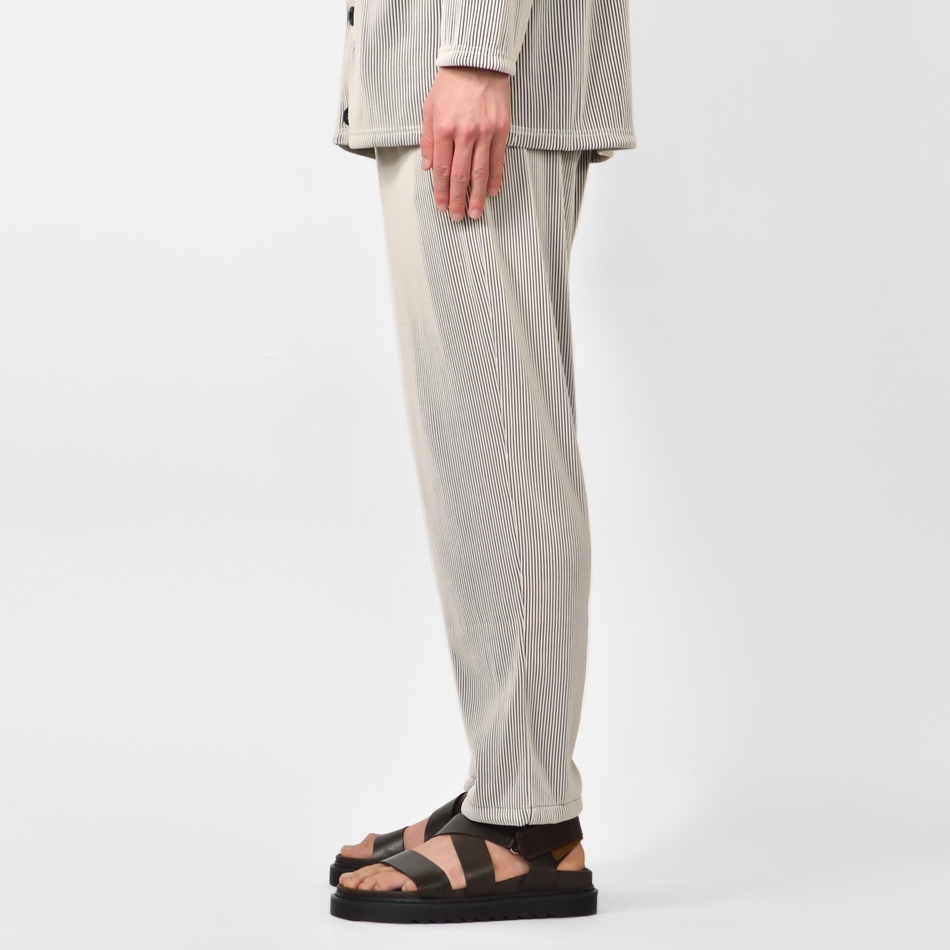 イージーパンツ メンズ リラックスパンツ プリーツ ストレッチ ユニセックス 春秋冬 ビター系 韓国ファッション 白 黒 ベージュ ブラック ブラウン M L XL | EVOLUTION | 18