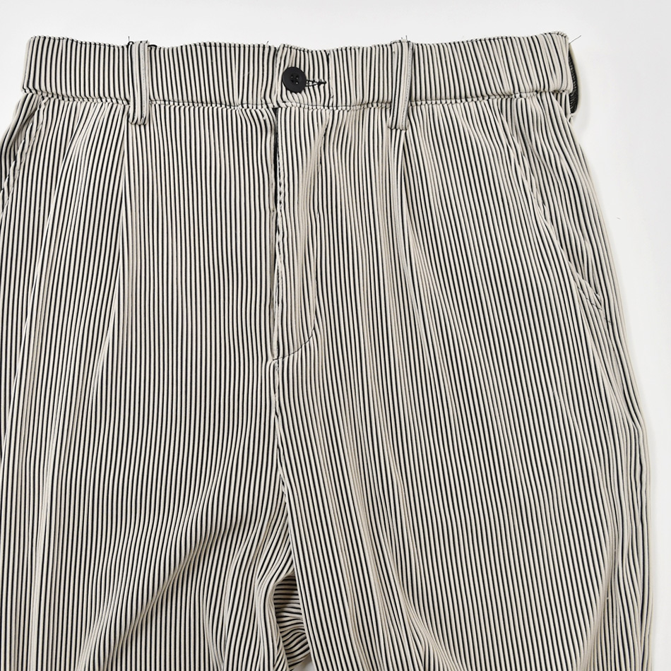 イージーパンツ メンズ リラックスパンツ プリーツ ストレッチ ユニセックス 春秋冬 ビター系 韓国ファッション 白 黒 ベージュ ブラック ブラウン M L XL | EVOLUTION | 20