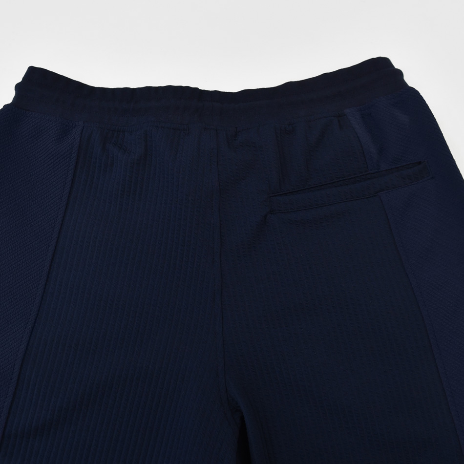 ハーフパンツ メンズ ショートパンツ ハーパン 無地 総額 春夏 ストリート系 膝丈 膝上丈 ホワイト オレンジ ネイビー ブラック 白 黒 ジャガード M L XL | EVOLUTION | 21