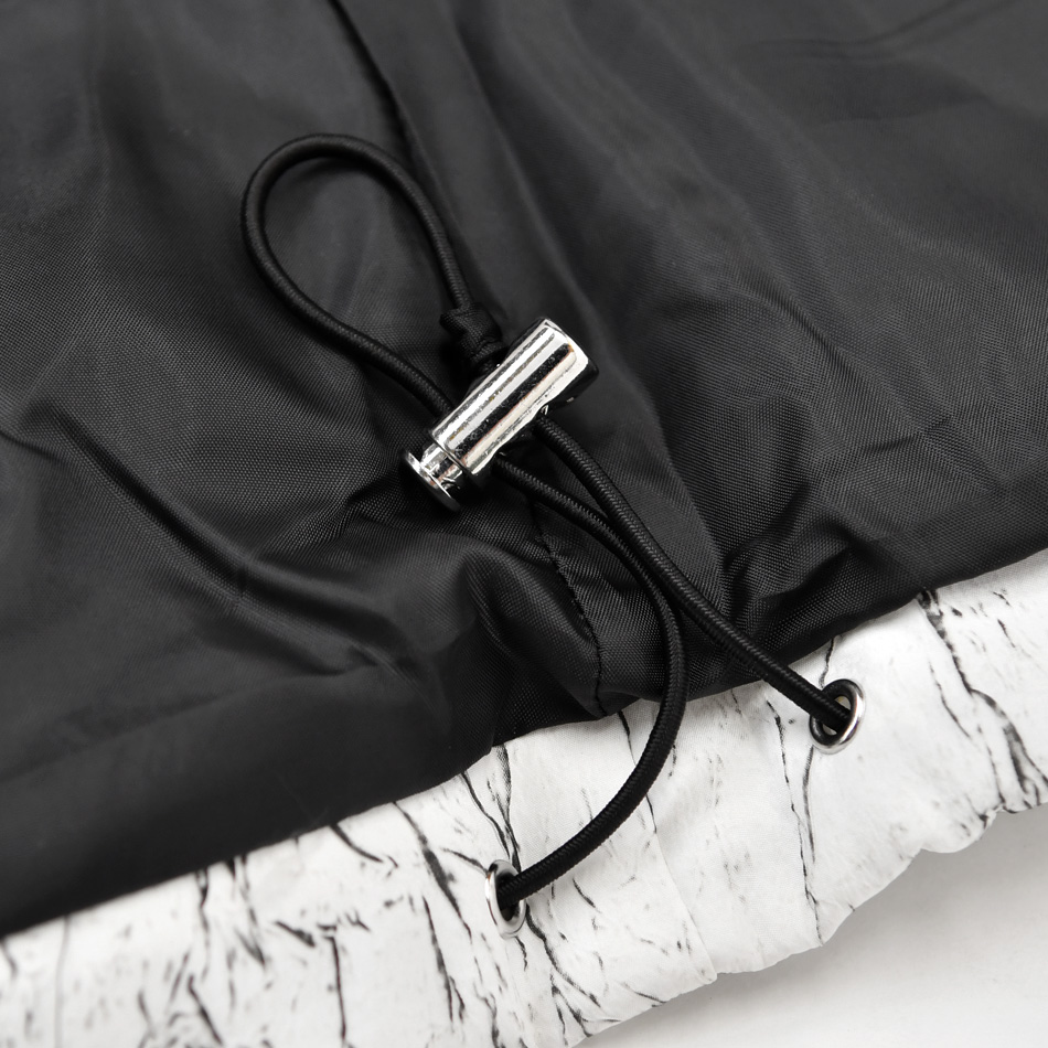 ダウンジャケット メンズ 中綿 エコダウン sorona 高機能中綿 暖かい 総柄 モード系 韓国ファッション 白 黒 ホワイト ブラック M L XL LL 2L | EVOLUTION | 15